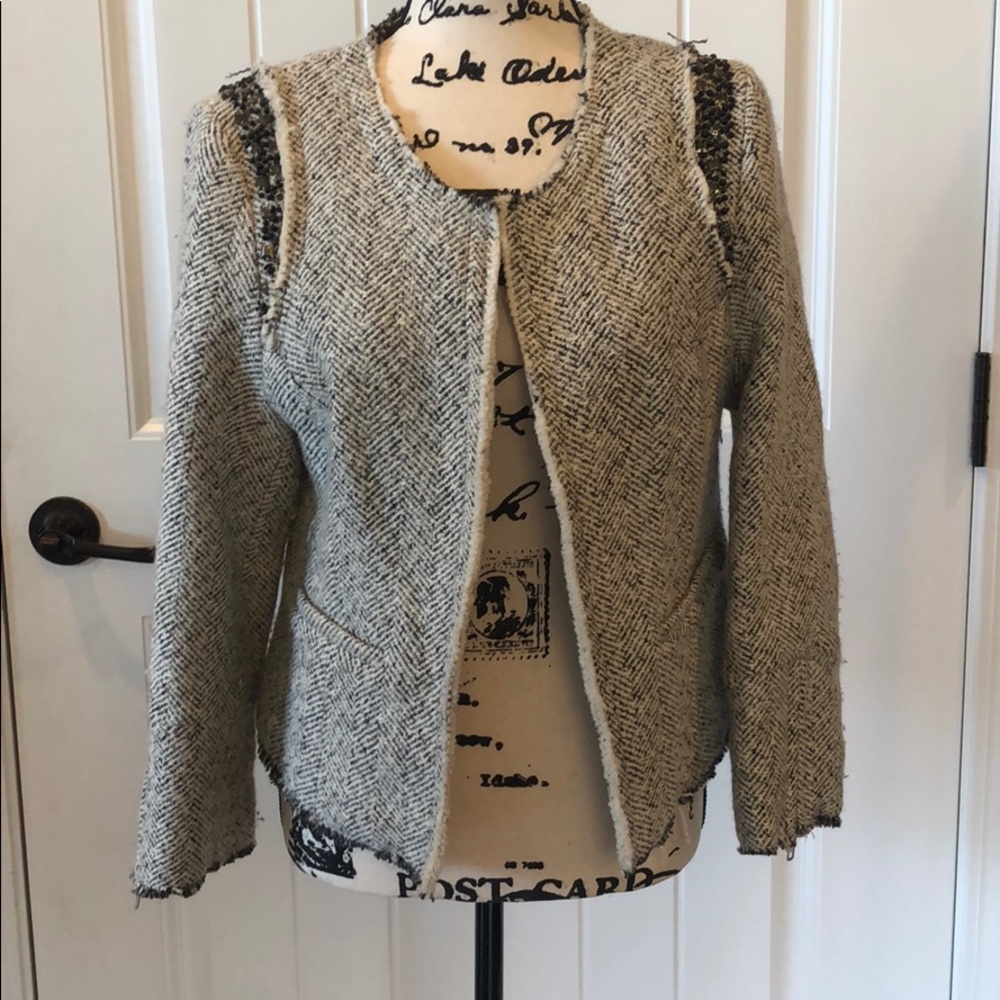 Beautiful Polyester And Wool Jacket - image 1